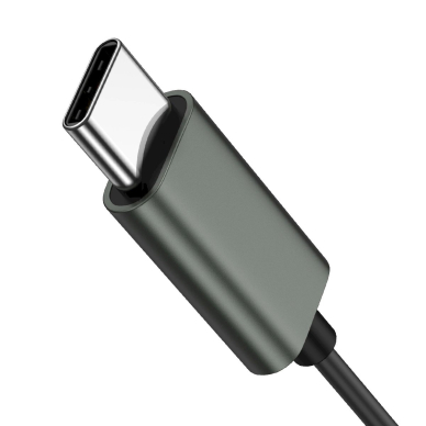 Joyroom JR-EC06 USB-C in-ear ausinės – pilkos 5