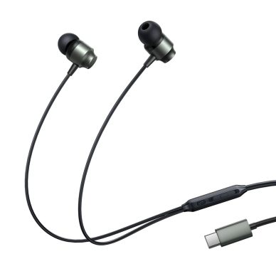 Joyroom JR-EC06 USB-C in-ear ausinės – pilkos 6