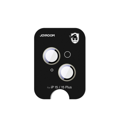 Joyroom JR-MFY0251 apsauginis stiklas objektyvams iPhone 15/15 Plus – geltona