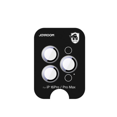 Joyroom JR-MFY0262 apsauginis stiklas objektyvams iPhone 16 Pro/16 Pro Max – titano spalvos