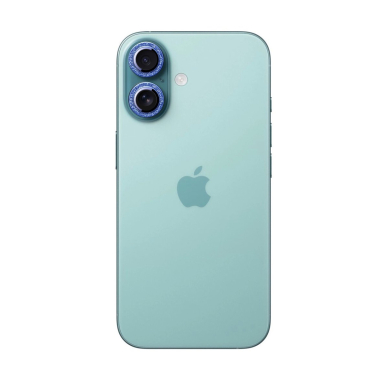 Joyroom JR-MSF0300 apsauginis stiklas objektyvams iPhone 16/16 Plus – mėlyna 1