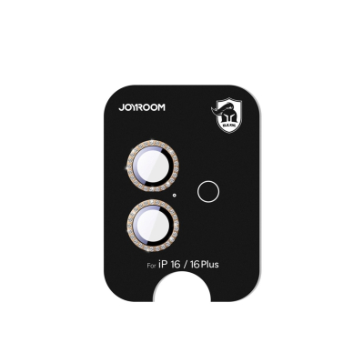 Joyroom JR-MSF0306 stiklo apsauga objektyvams iPhone 16 Pro/16 Pro Max – ruda