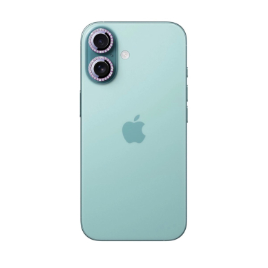 Joyroom JR-MSJ0275 apsauginis stiklas objektyvams iPhone 16/16 Plus – rožinė 1
