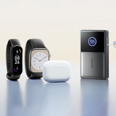 Išorinė baterija Power Bank Joyroom JR-PR1 10000mAh 22.5W su įtraukiamu USB-C kabeliu – juoda 10 Išorinė baterija Power Bank Joyroom JR-PR1 10000mAh 22.5W su įtraukiamu USB-C kabeliu – juoda 10