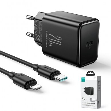 Joyroom JR-TCF06 USB C 20W PD charger | black 12