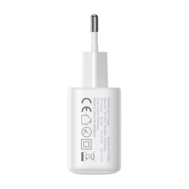 Joyroom JR-TCF12 tinklo įkroviklis 2x USB-C 20W PD / QC 3.0 – baltas 3