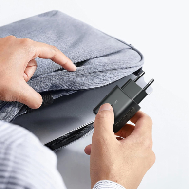 Joyroom JR-TCF23 tinklo įkroviklis USB-C 25W SFC / PPS / PD – juodas 8 Joyroom JR-TCF23 tinklo įkroviklis USB-C 25W SFC / PPS / PD – juodas 8