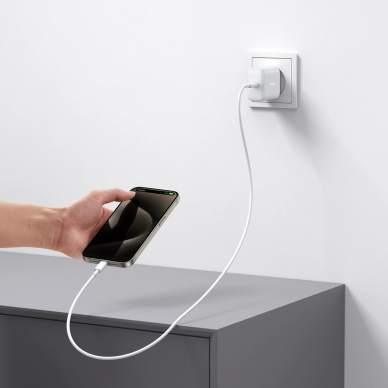 Joyroom JR-TCF24 tinklo įkroviklis USB-C PD 30W QC SFC – baltas 10