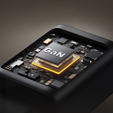 Sieninis įkroviklis Joyroom JR-TCG13 45W GaN skirtas Samsung Ultra – juodas 9