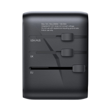 Joyroom JR-TCW01 kelioninis adapteris Universal 17W EU / US / UK / JP / AU / CN – juodas 4