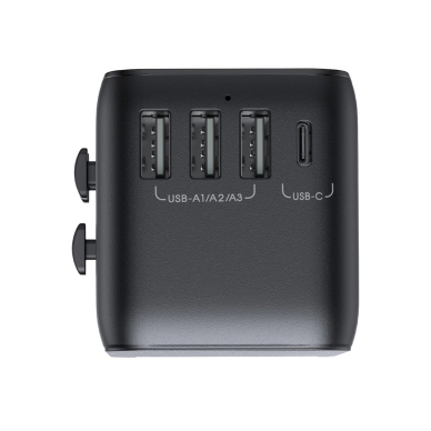 Joyroom JR-TCW01 kelioninis adapteris Universal 17W EU / US / UK / JP / AU / CN – juodas 6