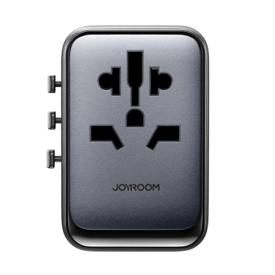Joyroom JR-TCW02 65W kelioninis adapteris Universal EU / US / JP / AU / UK / CN – juodas 2