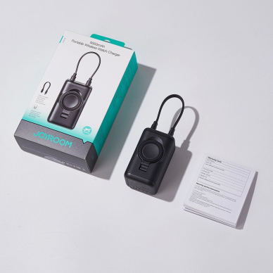 Joyroom JR-W13 5000mAh išorinė baterija išmaniesiems laikrodžiams – juoda 2