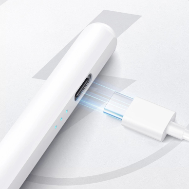 Joyroom JR-X15 aktyvus rašiklis 130mAh su USB-C įkrovimu – baltas 11