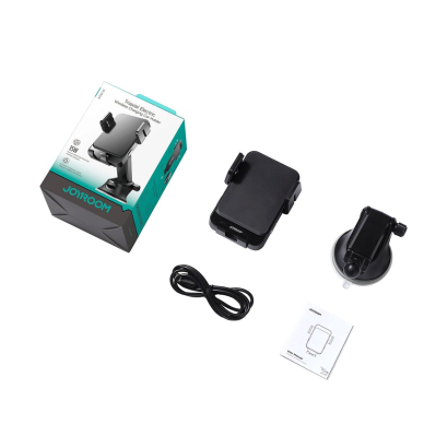 Joyroom JR-ZS219 elektrinis laikiklis ant prietaisų skydelio su 15W indukciniu įkrovikliu – juodas 7 Joyroom JR-ZS219 elektrinis laikiklis ant prietaisų skydelio su 15W indukciniu įkrovikliu – juodas 7