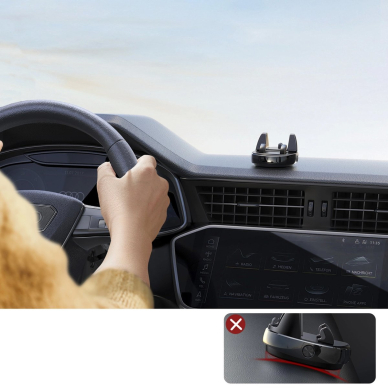 Joyroom JR-ZS330 automobilinis telefono laikiklis – juodas 11 Joyroom JR-ZS330 automobilinis telefono laikiklis – juodas 11