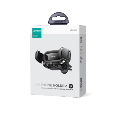 Joyroom JR-ZS351 Telfono laikiklis air vent - silver 5 Joyroom JR-ZS351 Telfono laikiklis air vent - silver 5