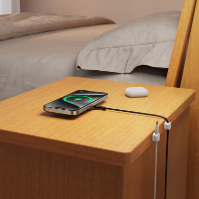 Joyroom JR-ZS368 magnetinis kabelių laikiklis – baltas (6 vnt.) 10 Joyroom JR-ZS368 magnetinis kabelių laikiklis – baltas (6 vnt.) 10