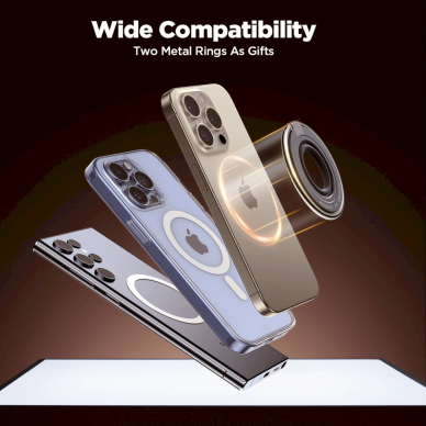 Joyroom JR-ZS383 MagSafe magnetic Telfono laikiklis - Juodas 6 Joyroom JR-ZS383 MagSafe magnetic Telfono laikiklis - Juodas 6