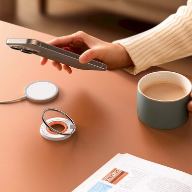 Joyroom JR-ZS383 MagSafe magnetic Telfono laikiklis - orange 14 Joyroom JR-ZS383 MagSafe magnetic Telfono laikiklis - orange 14