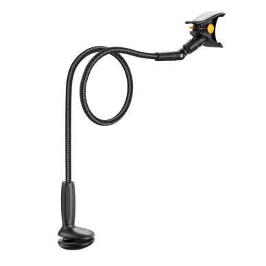 Joyroom JR-ZS389 telefono laikiklis su lanksčia rankena stalui – juodas 3 Joyroom JR-ZS389 telefono laikiklis su lanksčia rankena stalui – juodas 3