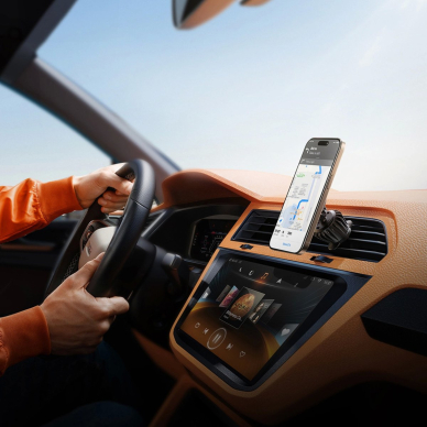 Joyroom JR-ZS406 Magnetinis automobilinis oro angos laikiklis – juodas 12 Joyroom JR-ZS406 Magnetinis automobilinis oro angos laikiklis – juodas 12