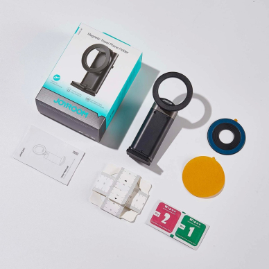 Joyroom JR-ZS413 Magnetinis kelioninis stovas, skirtas 4.7–7.0" telefonui – juodas 6
