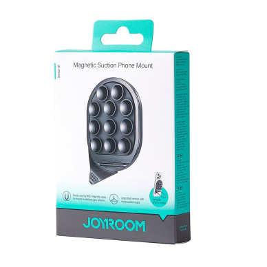Joyroom JR-ZS418 Išmaniojo telefono laikiklis su siurbtuku ir MagSafe – juodas 1