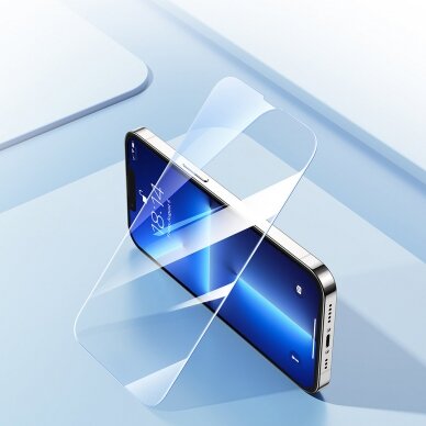Ekrano apsauga Joyroom Knight 2,5D FS TG 5x glass full screen iPhone 14 (JR-DH05) 2