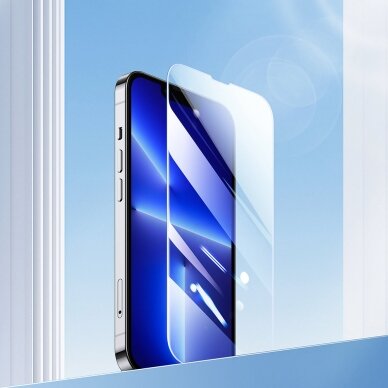 Ekrano apsauga Joyroom Knight 2,5D FS TG 5x glass full screen iPhone 14 (JR-DH05) 3