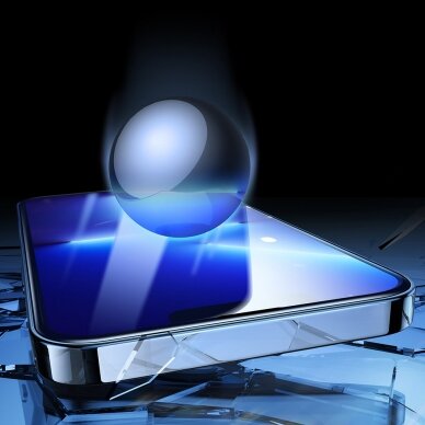 Ekrano apsauga Joyroom Knight 2,5D FS TG 5x glass full screen iPhone 14 (JR-DH05) 8