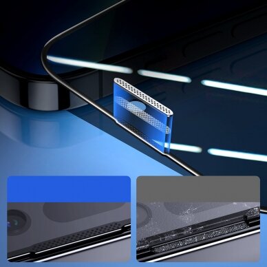 Ekrano apsauga Joyroom Knight 2.5D Privacy TG Tempered Glass for iPhone 14 Pro su Anti-Spy filtru (JR-P02) 3