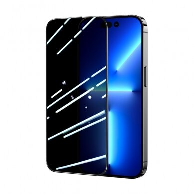 Ekrano apsauga Joyroom Knight 2.5D Privacy TG Tempered Glass for iPhone 14 Pro su Anti-Spy filtru (JR-P02)