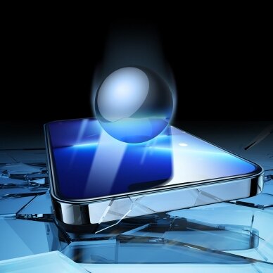 Ekrano apsauga Joyroom Knight 2,5D TG Tempered Glass for iPhone 14 Plus (JR-H03) 5