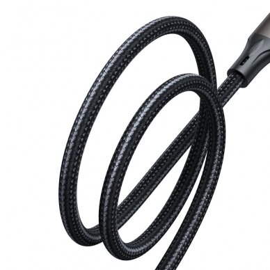 Joyroom Light-Speed Series SA25-AC6 USB-A / USB-C Fast Transfer Cable 100W 1.2m - Black 1 Joyroom Light-Speed Series SA25-AC6 USB-A / USB-C Fast Transfer Cable 100W 1.2m - Black 1