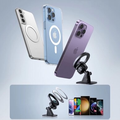 Joyroom magnetic Automobilinis laikiklis cockpit/dashboard Juodas (JR-ZS376) 10 Joyroom magnetic Automobilinis laikiklis cockpit/dashboard Juodas (JR-ZS376) 10