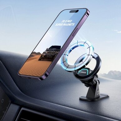 Joyroom magnetic Automobilinis laikiklis cockpit/dashboard Juodas (JR-ZS376) 7 Joyroom magnetic Automobilinis laikiklis cockpit/dashboard Juodas (JR-ZS376) 7