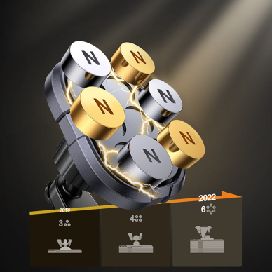 Laikiklis Joyroom magnetic phone holder Pilkas (JR-ZS311) 1 Laikiklis Joyroom magnetic phone holder Pilkas (JR-ZS311) 1