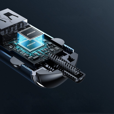 Joyroom mini Dviejų Prievadų USB Type C / USB 45 W 5 A Išmanus Greito Įkrovimo Automobilinis Įkroviklis 3.0 AFC SCP Pilkas (C-A35) 7 Joyroom mini Dviejų Prievadų USB Type C / USB 45 W 5 A Išmanus Greito Įkrovimo Automobilinis Įkroviklis 3.0 AFC SCP Pilkas (C-A35) 7