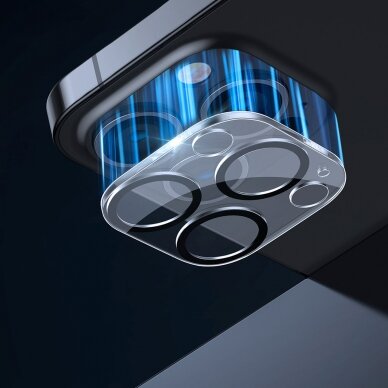 Kameros apsauga Joyroom Mirror Lens Protector Camera Glass For iPhone 14 Pro Max (JR-LJ3) 6