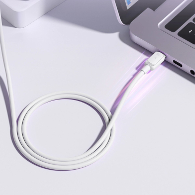 Joyroom Multi-Color Series A14 USB-C / USB-C 100W kabelis 1.2 m – baltas 6