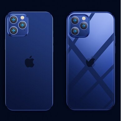 Dėklas Joyroom New Beautiful su spalvotu rėmeliu iPhone 12 pro max Tamsiai žalias (JR-BP796) 3