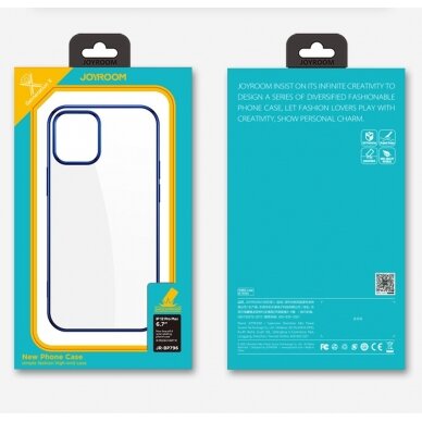Dėklas Joyroom New Beautiful Series ultra thin case iPhone 12 Pro Max Juodas (JR-BP796) 4