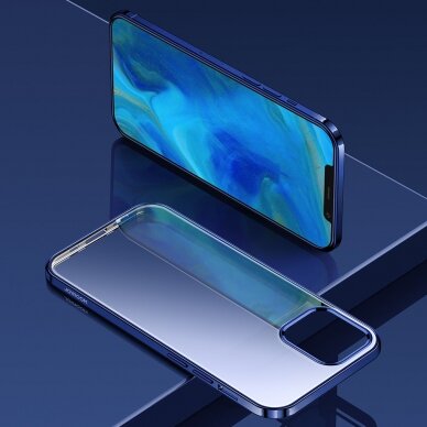 Dėklas Joyroom New Beautiful Series ultra thin case iPhone 12 Pro Max Juodas (JR-BP796) 5