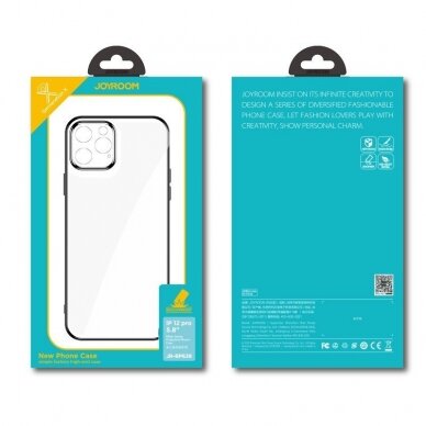 Dėklas Joyroom New Beauty Series iPhone 12 Pro Max Mėlynas kraštas (JR-BP744) 3