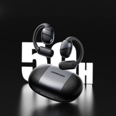 Belaidės atviros ausinės Joyroom Openfree JR-OE4 TWS – juodos 5 Belaidės atviros ausinės Joyroom Openfree JR-OE4 TWS – juodos 5