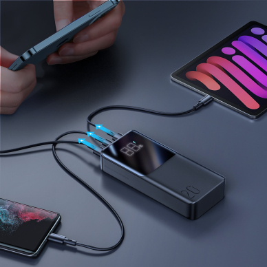 Joyroom power bank 22.5W 20000mAh PD QC3.0 AFC Juodas (JR-QP192) 1