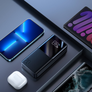 Joyroom power bank 22.5W 20000mAh PD QC3.0 AFC Juodas (JR-QP192) 7 Joyroom power bank 22.5W 20000mAh PD QC3.0 AFC Juodas (JR-QP192) 7