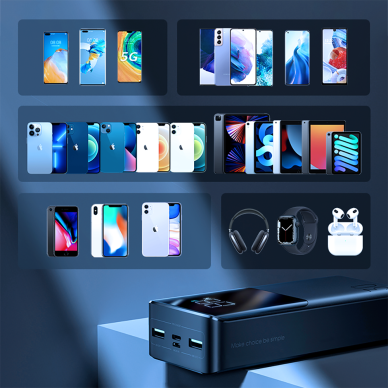 Joyroom power bank 22.5W 30000mAh PD QC3.0 AFC Juodas (JR-QP193) 1