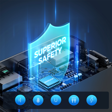 Joyroom power bank 22.5W 30000mAh PD QC3.0 AFC Juodas (JR-QP193) 2